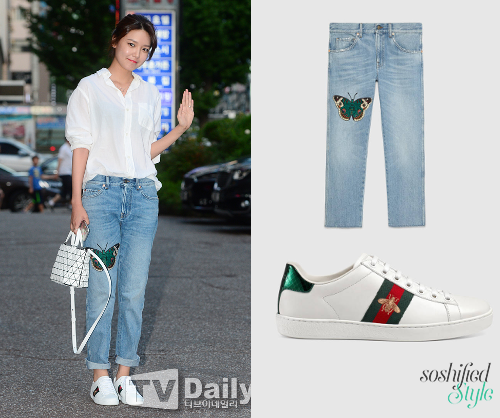 style gucci ace sneakers