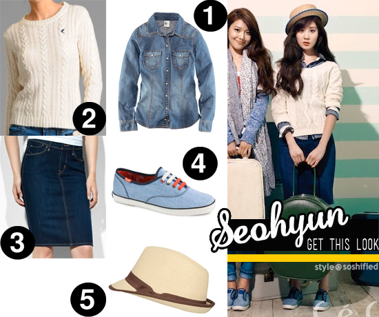Soshified Styling Get This Look: Sooyoung & Seohyun, CéCi Magazine ...
