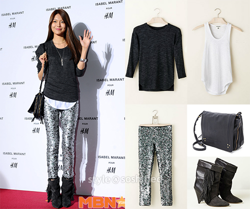 Sooyoung H&M x Isabel Jerome Dreyfuss